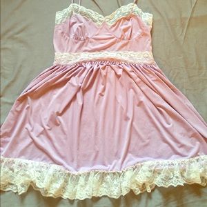 Lavender baby doll dress